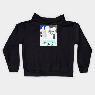 Santorini Pool Kids Hoodie